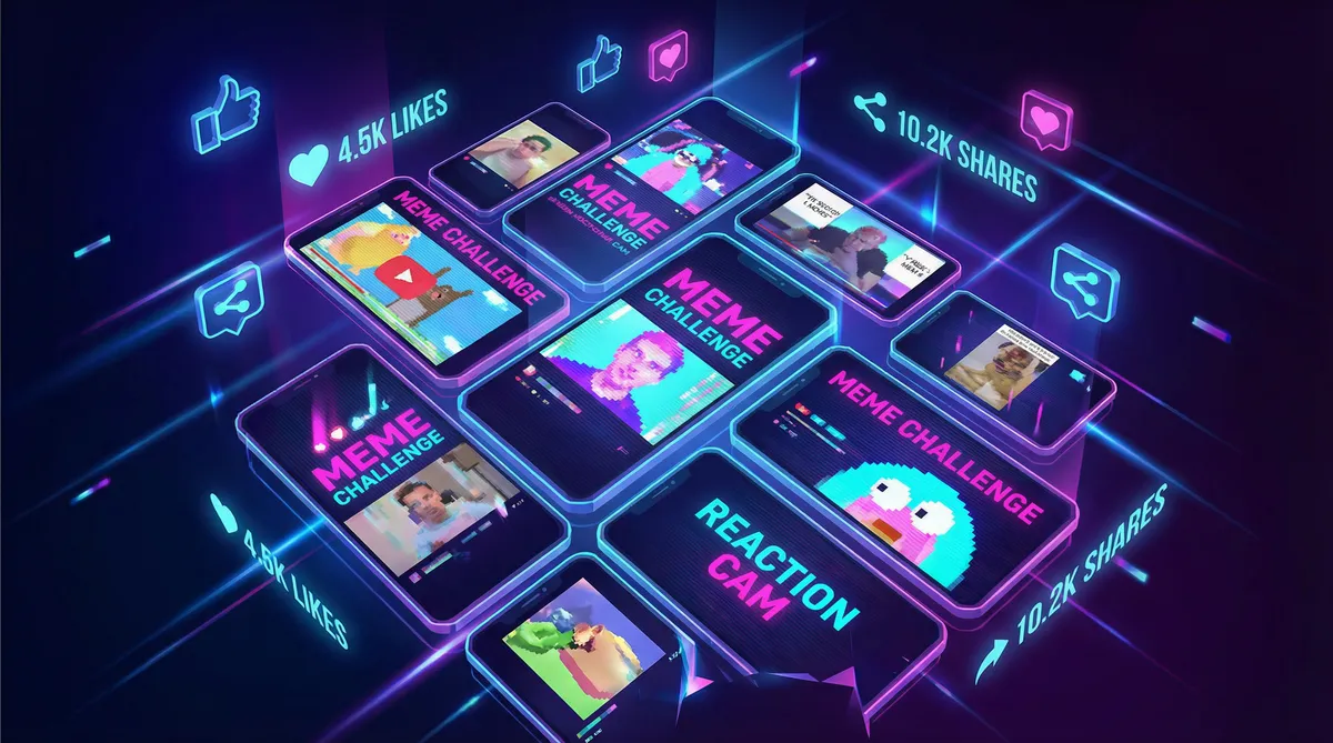 扑克王国语 热梗挑战活动 - 用户二次创作展示